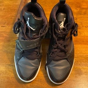 Mens Black Leather Sneakers